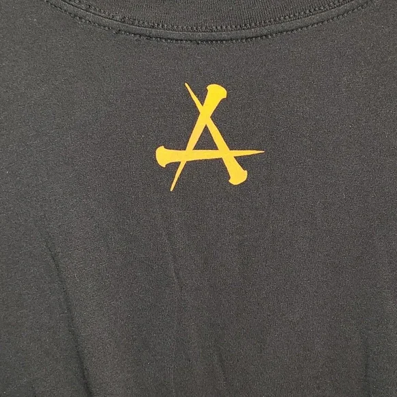 Affliction Infernal Nightmare Black & Red T-Shirt Size LARGE - Picture 5 of 13